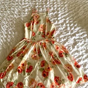 Charlotte Russe floral dress XS